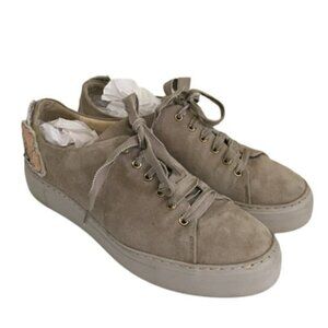 Agl Attilio Giusti Leombruni D92509 Suede Leather Low-Top Sneakers